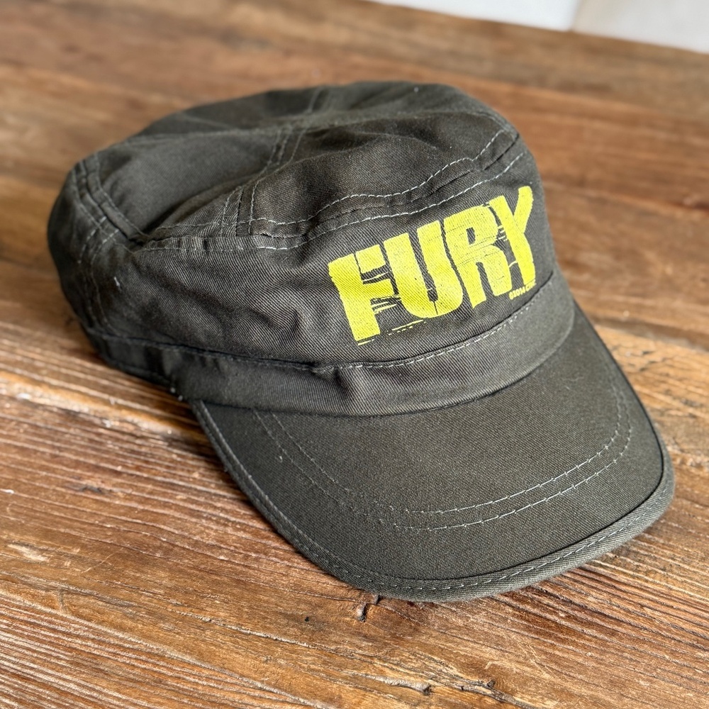 Fury Movie Army Hat Baseball Cap 2014 Movie Promo hat, Brad Pitt